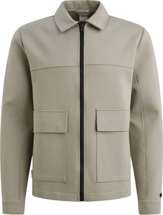 Cast Iron Zip Jacket Interlock - Heren - Zomerjassen - Beige - 2XL - Jassen