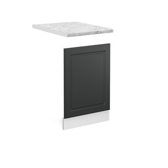 Vicco Panel Frontal R-line, Antracita Casa De Campo, 45 Cm, Et M&aacute;rmol Vicco