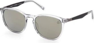 Timberland Tb 9235 27D Zonnebril - Heren - Zonnebrillen - Grijs - 53 MM - Accessoires