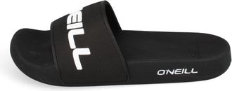 O'Neill Sandale ONEILL LOGO SLIDER MEN, Herren, Gr. 40, schwarz, Synthetik, Schuhe Sandale