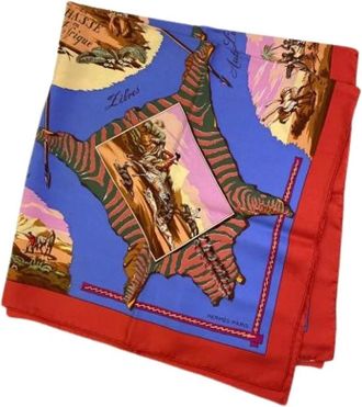 Herm&egrave;s Foulard Pre-owned - - Pre-owned - Donna - Multicolore - ONE SIZE