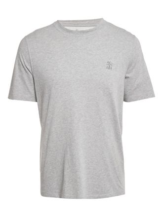 Brunello Cucinelli T-shirt met ronde hals - Grijs
