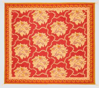 Bode Coral Bells printed silk bandana