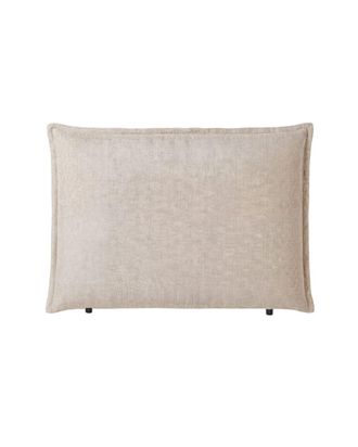 Hannun Cabecero tapizado de tejidos naturales en color beige 150 cm