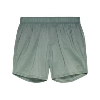 Oakley Beachwear, male, Green, Size: M 16-Inch Swim Shorts