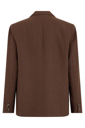 Nine In The Morning Wool Blazer - Brown