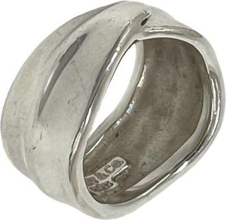 Tiffany & Co. Silver Silver 925 Band Ring (Pre-Owned)