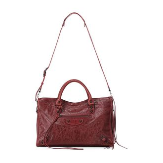 Balenciaga Handtassen - Dames - Tassen - Rood - Maat: ONE Size Katoen
