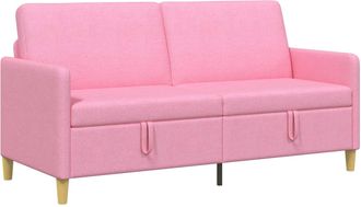 vidaXL Sof&aacute; Con Almacenamiento Rosa 172 X 78 X 87 Cm Poli&eacute;ster Vidaxl