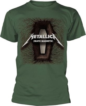 Metallica Official Metallica Death Magnetic Unisex Black T-Shirt, Medium