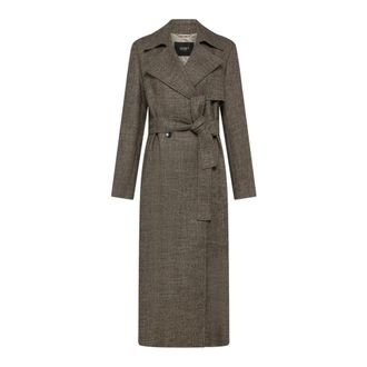 Seventy Wool and Linen Trench Coat