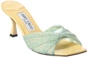 Jimmy Choo London Skye Twist 70 Leather Sandal