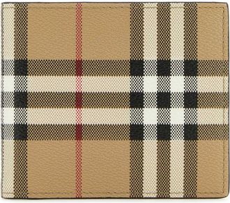 Burberry Beige Signature Wallet