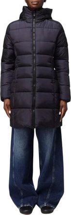 Save The Duck Taylor Long Coat - - Coats - Donna - Nero - S