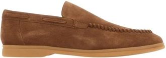 Eleventy Suede Loafer - Heren - Loafers - Bruin - 41 EU - Leer - Schoenen