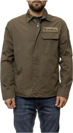 Blauer Hombre, Chaquetas, Verde, Talla: L