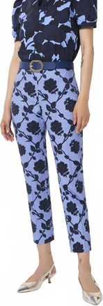 Tara Jarmon Jacquard Pants In Horizon