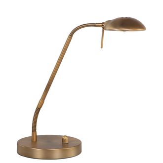 Steinhauer Mexlite - L&aacute;mpara De Mesa - Biron - Bronce - Vidrio Metal