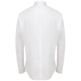 Dolce & Gabbana Mens White Cotton Dress Shirt
