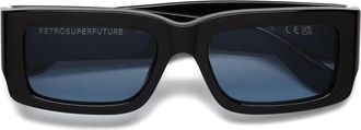 Retro Superfuture Occhiali da sole squadrati - Nero