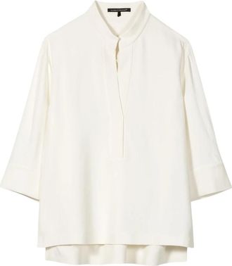 Luisa Cerano Tuniekblouse - Dames - Blouses - Wit - S - Overhemden