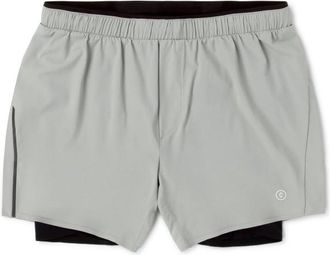 Ciele Athletics DLY Short 5 Longbrief-2 Laufshorts f&uuml;r Herren | grau