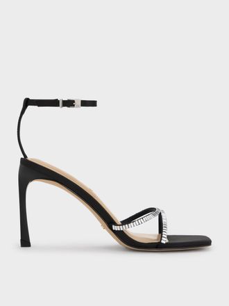 Charles & Keith Jaylene Gem Stiletto Sandals