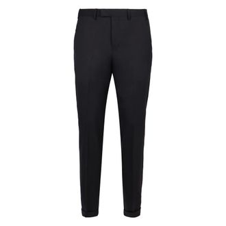Pantaloni Torino Heren, Broeken, Blauw, Maat: 3XL Wol