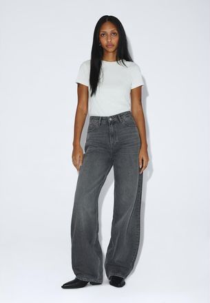 Dr. Denim Donna High Relaxed Jeans in Mid Grey Used at Nordstrom, Size 27