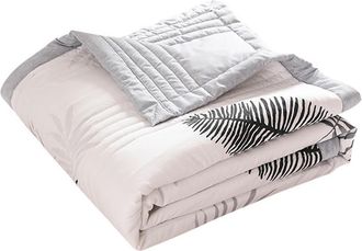 OEM Tagesdecke - 150 X 200 Cm - 100% Poli&eacute;ster - Reversible Con Motivo 3d Y Reverso Liso - Para Dormitorio Sof&aacute; Hotel - 1 Unidad