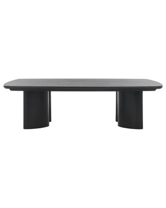 Safavieh Couture Barnard Rectangle Wood Coffee Table