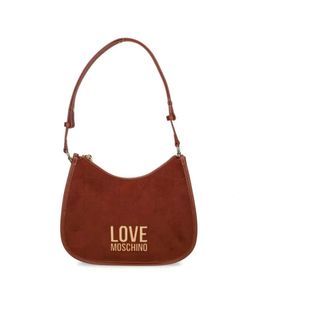 Love Moschino Bolso Hombro Cuadros - Bags - Mujer - Marr&oacute;n - ONE SIZE
