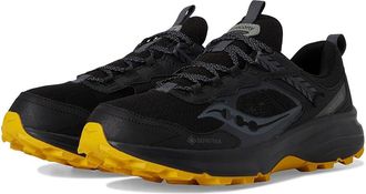 Saucony Excursion TR17 GTX Mens Running Shoes Black/Oak : 8.5 D - Medium, Rubber