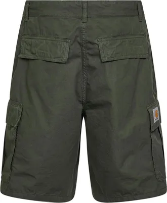 Carhartt Work in Progress Mens Cargo Shorts Green Cotton
