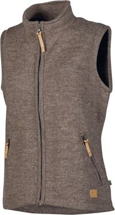 Ivanhoe of Sweden NLS Coco Vest Wollgilet f&uuml;r Damen | braun