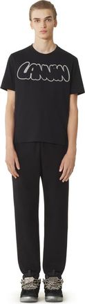 Lanvin Black Modern Curb T-Shirt at Nordstrom, Size Xx-Large Eu
