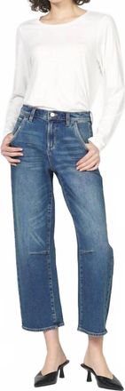 Dear John Denim Lasso Barrel Fit Jeans In Blue Mix