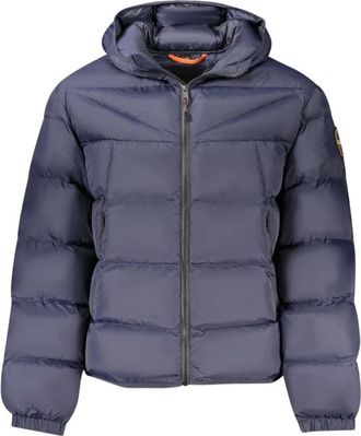 Napapijri Hooded Jacket - Heren - Winterjassen - Blauw - 2XL - Jassen