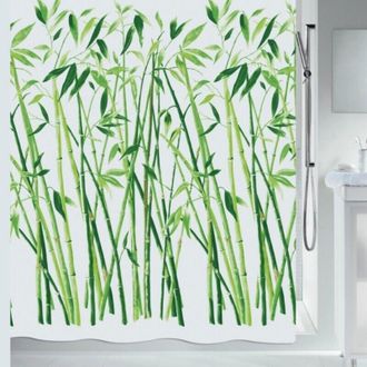 Spirella Spirella - Cortina De Ducha Poli&eacute;ster Bambus 240x180cm Verde