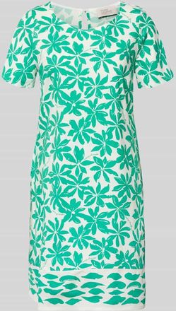 robe l&eacute;g&egrave;re Relaxed Fit Kleid mit floralem Allover-Print in Gruen, Gr&ouml;&szlig;e 36