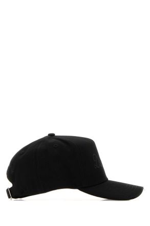 Dsquared2 Mens Black Cotton Baseball Cap M436 Exterior: Cappelli Hat