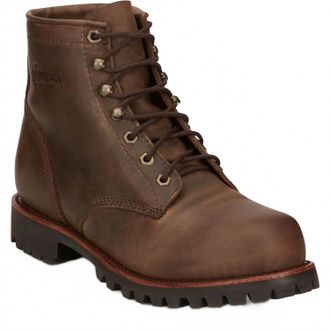 Chippewa Mens Classic 2.0 6 Steel Toe Boot In Brown
