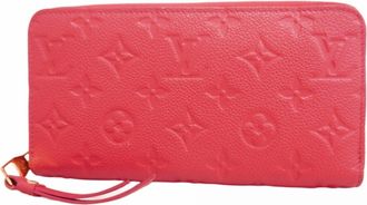Louis Vuitton Pink Long Wallet (Bi-Fold) (Pre-Owned)