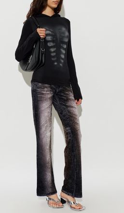 Avavav Hooded Top, Womens, Black