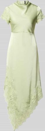Vero Moda A-Linie Abendkleid aus Satin Modell RITA in Gruen, Gr&ouml;&szlig;e XL