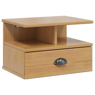 vidaXL Armario De Noche Hill Marr&oacute;n Miel 40 X 31 X 27 Cm Pino Macizo Vidaxl
