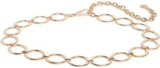 Steve Madden Oversize Oval Ring Chain Belt in Gold at Nordstrom Rack, Size Large/x-Large