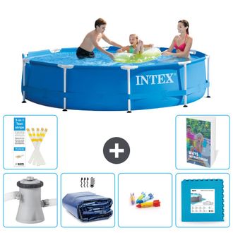 Intex Piscina Con Estructura Redonda - 305x76 Cm - 7-piezas S229