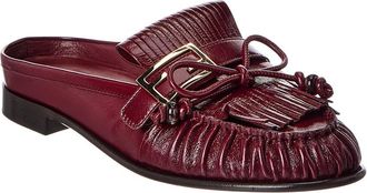 Fendi Fendi Baguette Leather Mule