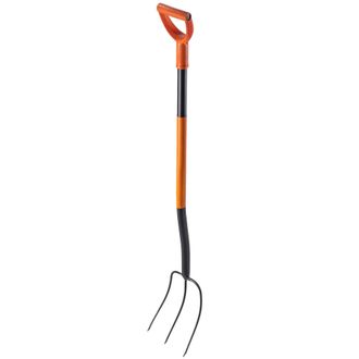 OEM Horquilla De Jard&iacute;n De Acero Al Carbono, 135 Cm De Largo, 1,8 Kg De Peso, Mango Ergon&oacute;mico, Uso Vers&aacute;til